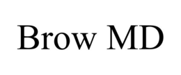 BROW MD trademark