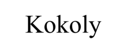 KOKOLY trademark