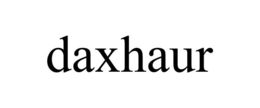 DAXHAUR trademark