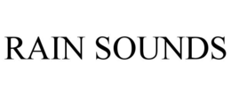 RAIN SOUNDS trademark