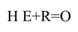 H E+R=O trademark