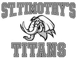 ST. TIMOTHY'S TITANS trademark