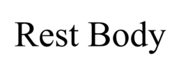 REST BODY trademark