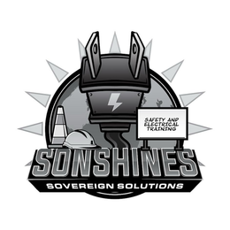 SONSHINES SOVEREIGN SOLUTIONS SAFETY AND ELECTRICAL TRAINING trademark