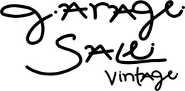 GARAGE SALE VINTAGE trademark