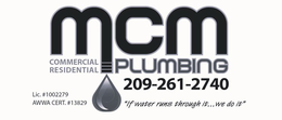 MCM PLUMBING trademark