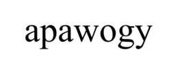 APAWOGY trademark