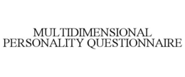 MULTIDIMENSIONAL PERSONALITY QUESTIONNAIRE trademark