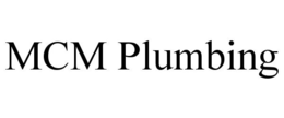 MCM PLUMBING trademark
