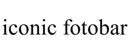 ICONIC FOTOBAR trademark