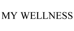 MY WELLNESS trademark