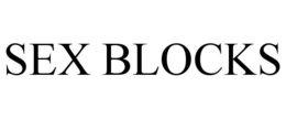 SEX BLOCKS trademark