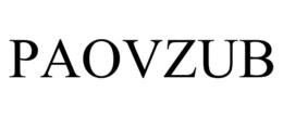 PAOVZUB trademark
