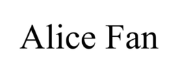ALICE FAN trademark