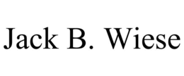 JACK B. WIESE trademark