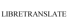 LIBRETRANSLATE trademark