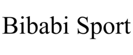 BIBABI SPORT trademark