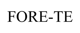 FORE-TE trademark