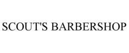 SCOUT'S BARBERSHOP trademark