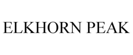 ELKHORN PEAK trademark