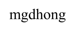 MGDHONG trademark