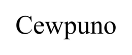CEWPUNO trademark
