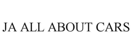 JA ALL ABOUT CARS trademark