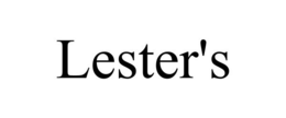LESTER'S trademark