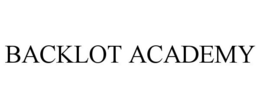 BACKLOT ACADEMY trademark