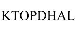KTOPDHAL trademark