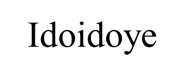 IDOIDOYE trademark