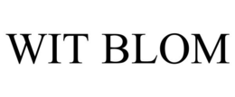 WIT BLOM trademark