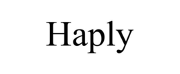 HAPLY trademark