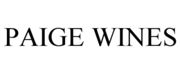 PAIGE WINES trademark