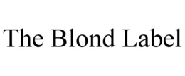THE BLOND LABEL trademark