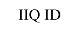 IIQ ID trademark