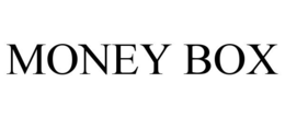 MONEY BOX trademark