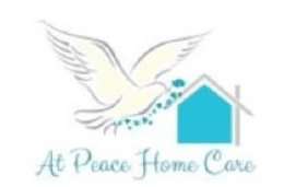 AT PEACE HOME CARE trademark