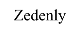 ZEDENLY trademark