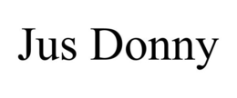 JUS DONNY trademark