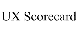 UX SCORECARD trademark