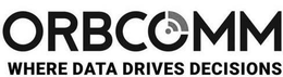 ORBCOMM WHERE DATA DRIVES DECISIONS trademark