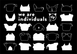 WE ARE INDIVIDUALS TLP DOG RESCUE DALLAS trademark