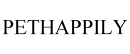 PETHAPPILY trademark