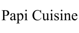 PAPI CUISINE trademark