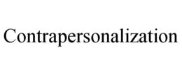 CONTRAPERSONALIZATION trademark