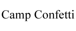 CAMP CONFETTI trademark