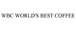 WBC WORLD'S BEST COFFEE trademark