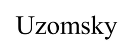 UZOMSKY trademark