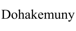 DOHAKEMUNY trademark